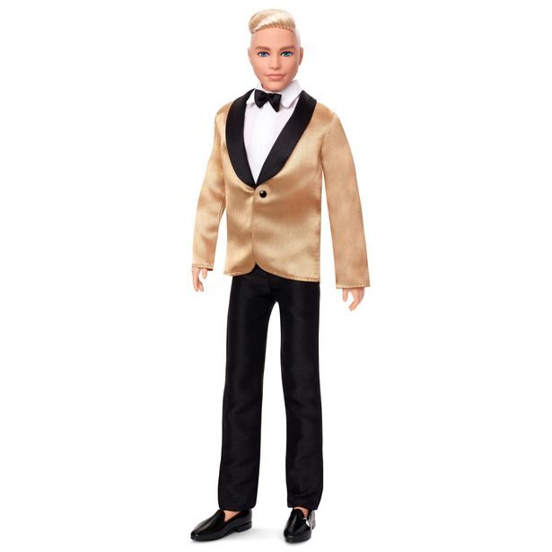 Barbie Vánoční panenka Ken blond 2025