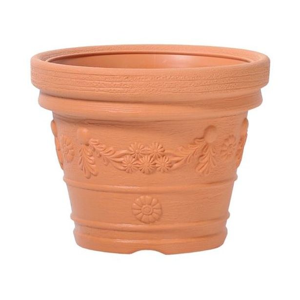 květ. d30x23,5cm DECORA cihla, nemrznoucí, plast