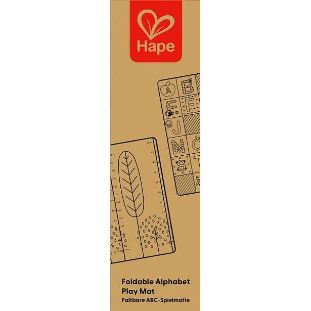 Hape Velká skládací podložka s abecedou