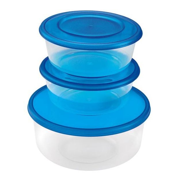 heidrun SADA 3 KS PLASTOVÝCH KULATÝCH DÓZ_hamashop