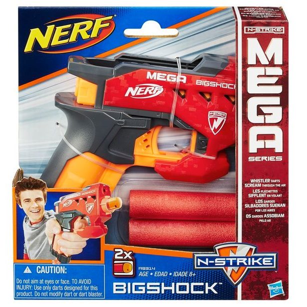 NERF MEGA NEJMENŠÍ MEGA PISTOLE