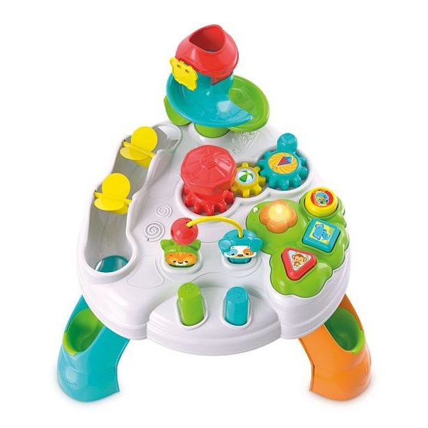 Clemmy baby - Veselý hrací stolek s kostkami a zvířátky