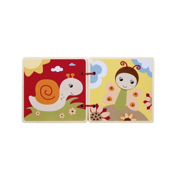 Dřevěná obrázková knížka, DP16