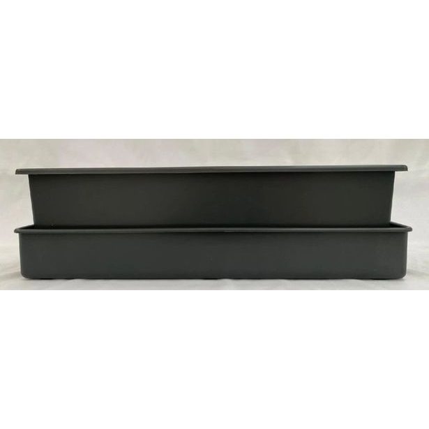 truhlík 50cm ANTRACIT, LEBIŠ PROFI samoz.