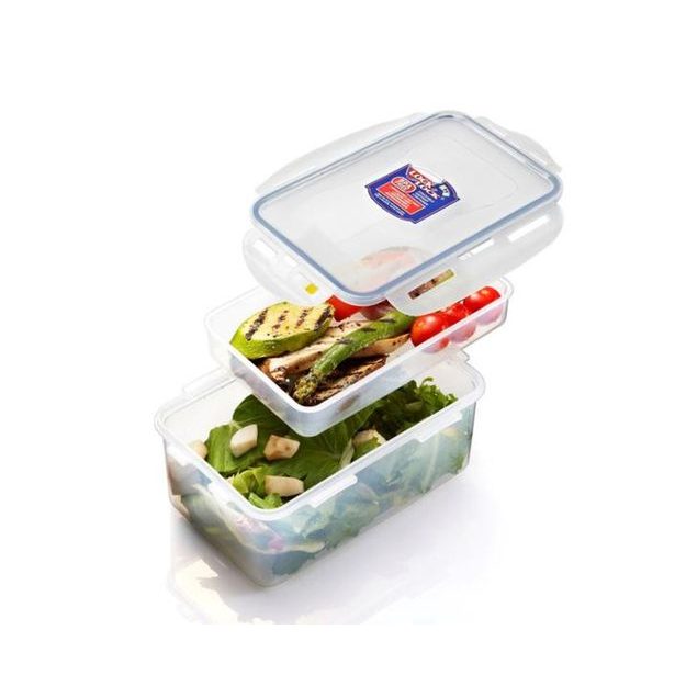 LOCKNLOCK DÓZA NA POTRAVINY S PŘIHRÁDKOU 1,4L/20,5X13,4X8,4CM, TRANSPARENTNÍ_hamashop