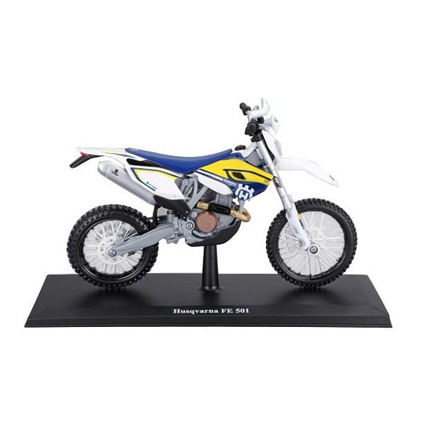 Maisto Maisto - Motocykl se stojánkem, Husqvarna FE 501, 1:12