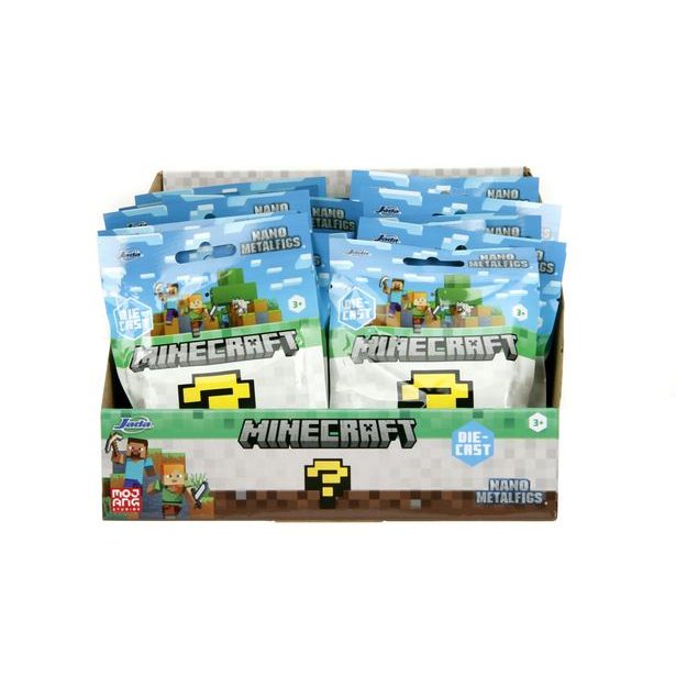 Minecraft Nanofigurka v sáčku, DP24, 13 druhů