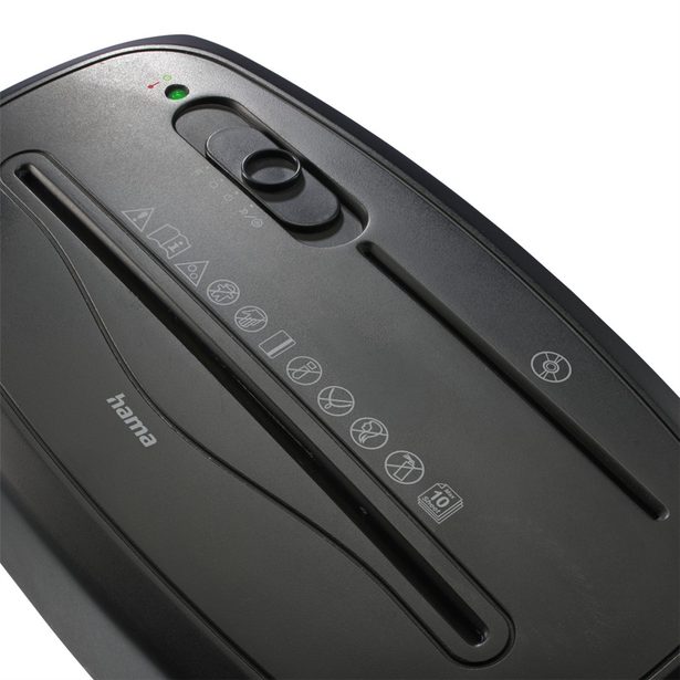 Hama Safe X100CD, skartovačka, křížový řez, 10 listů, bezpečnostní úroveň P4 T4 E3