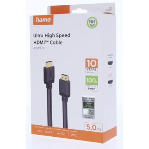 Hama HDMI kabel 8K Ultra High Speed 5 m