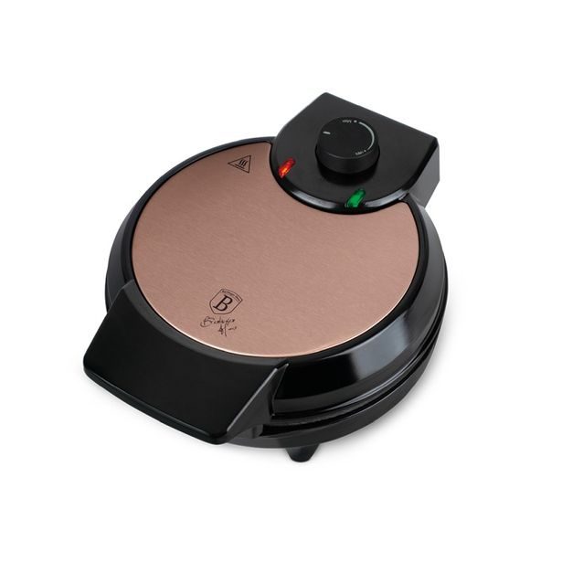 BERLINGERHAUS Vaflovač na 5 vaflí ve tvaru květu Rosegold Metallic Line BH-9450