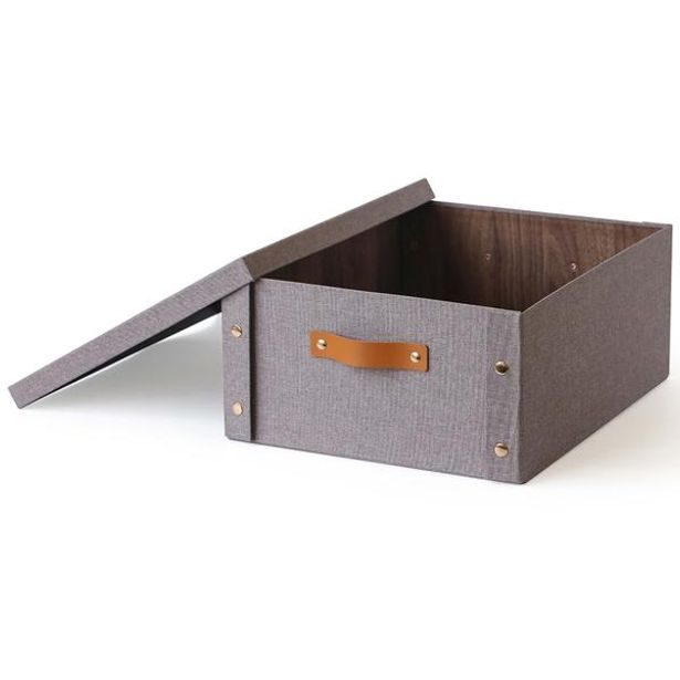 TORO KRABICE ULOŽNÍ S VÍKEM 33*40*17CM PAPÍR+LEPENKA