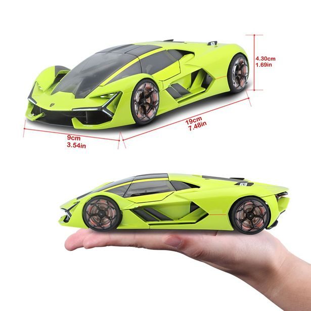 Bburago 1:24 Plus Lamborghini Terzo Millenio Green