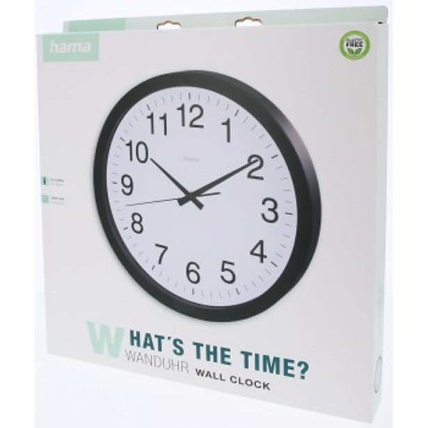 Hama Aruba, nástěnné hodiny, průměr 40 cm, tichý chod
