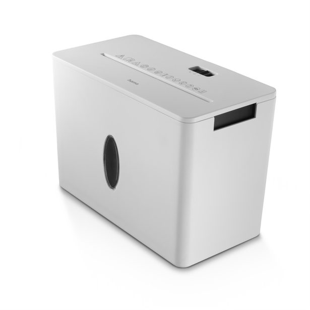 Hama Safe X40-W, skartovačka, křížový řez, 4 listy, bezpečnostní úroveň P4 T4 E3, bílá