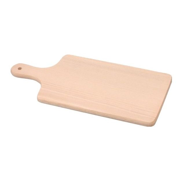 prkénko 41,5x20x1,6cm s ručkou, dřevo