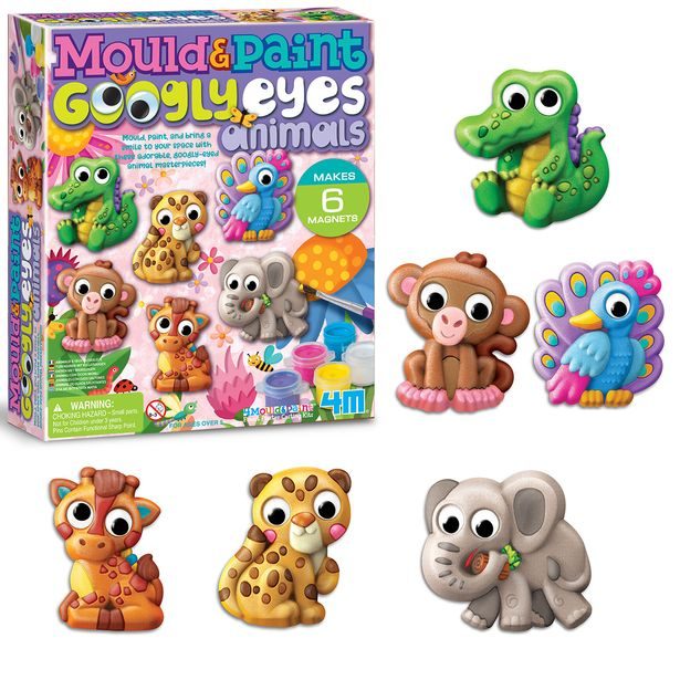 4M Výroba a malování odlitků – zvířátka