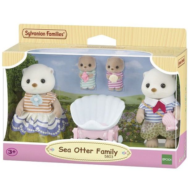 Sylvanian family Rodina mořských vyder