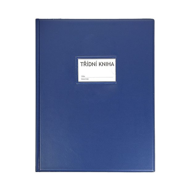 Desky na třídní knihu A4 okénko - modrá 1-132M