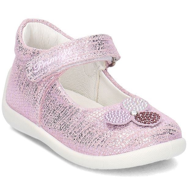 PRIMIGI baleríny kožené ružové