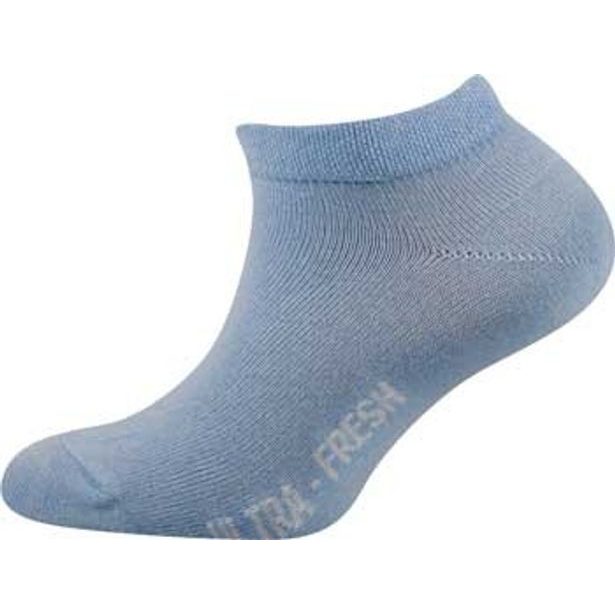 Kotníkové ponožky vel. 17-19, Barva: červená