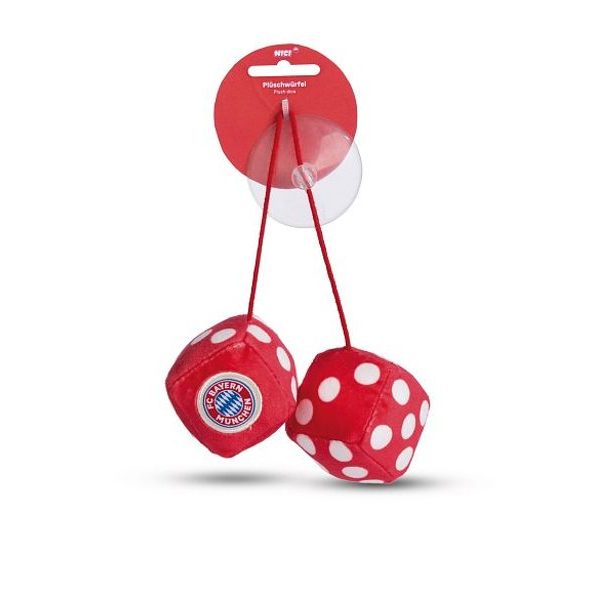NICI NICI plyš FC BAYERN MÜNCHEN kostka 4x4cm, GREEN