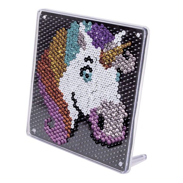 A&F Obrázek z flitrů Jednorožec