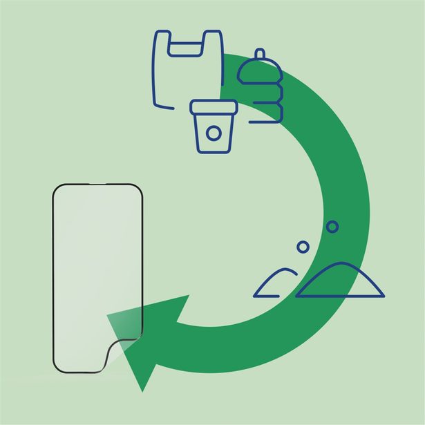 Hama Super Hybrid, nerozbitné ochranné sklo na displej pro Apple iPhone 16 Pro Max, licence D3O®