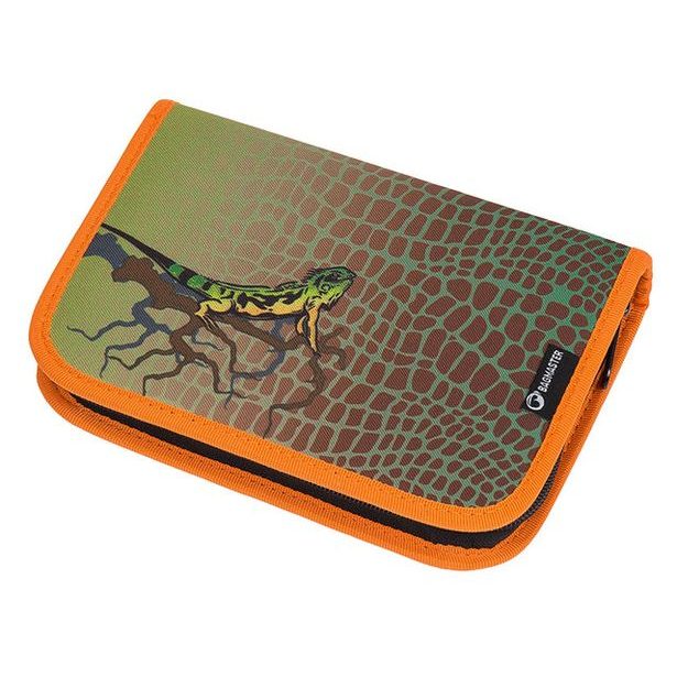 Chlapecký školní penál Bagmaster CASE GALAXY 7 E GREEN/ORANGE