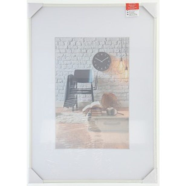 Hama rámeček plastový SEVILLA, bílá, 50x70 cm, plastové sklo