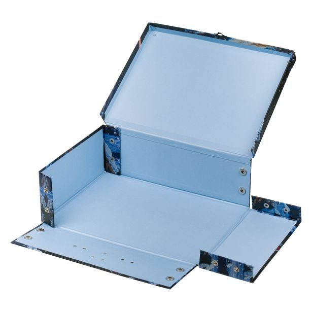 BAAGL Skládací školní kufřík Pixel Space s kováním