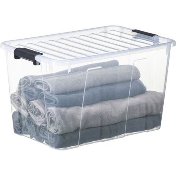 box 52,0l 570x375x335mm, HOME, úchyty víka, plast