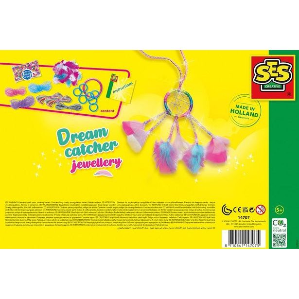 Výroba třpytivého lapače snů