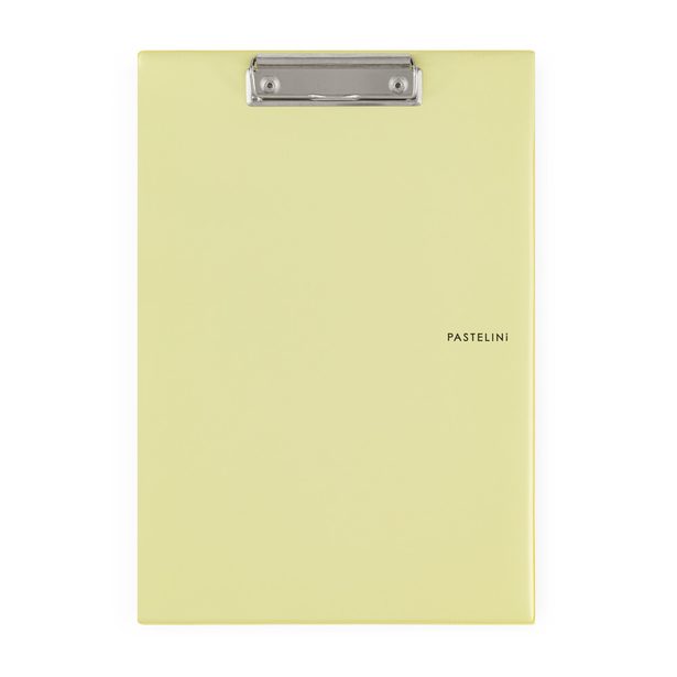 Jednodeska A4 plast PASTELINI žlutá