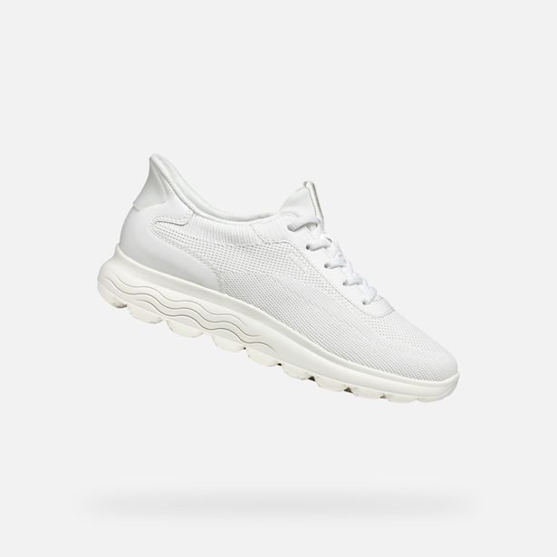 Bílé dámské tenisky Geox Spherica Plus