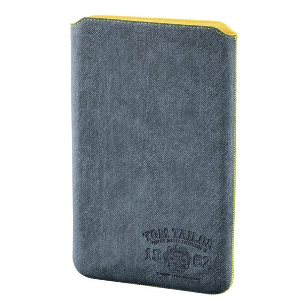 TOM TAILOR Canvas Pouch pouzdro na tablet do 25,6 cm (10,1"), světlý denim