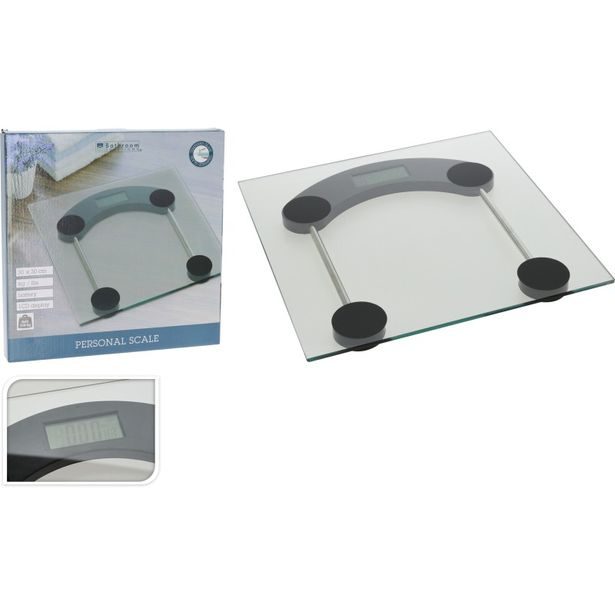 EXCELLENT HOUSEWARE Osobní váha 150 kg sklo KO-CY4655270