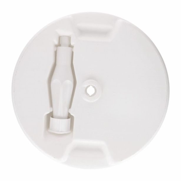 EDCO Podstavec pod slunečník kulatý bílá ED-245641