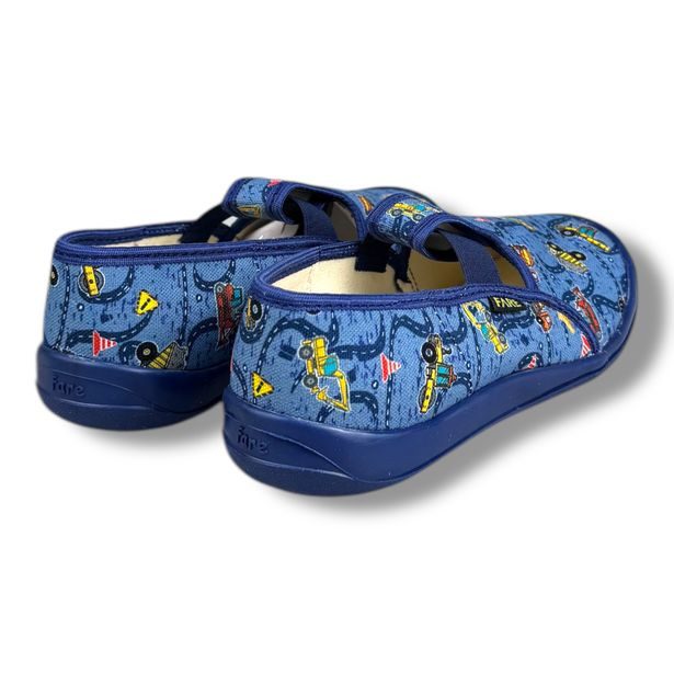 Chlapecké papuče na gumičku Fare - Auta