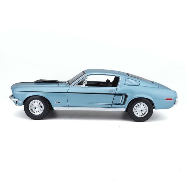 Maisto Maisto - Ford Mustang GT Cobra Jet FB 1968, metal modrá, 1:18