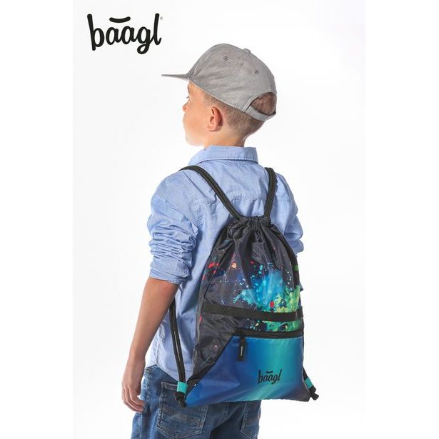 BAAGL SET 5 Airy Plus Chill: batoh, penál, sáček, zástěra, peněženka