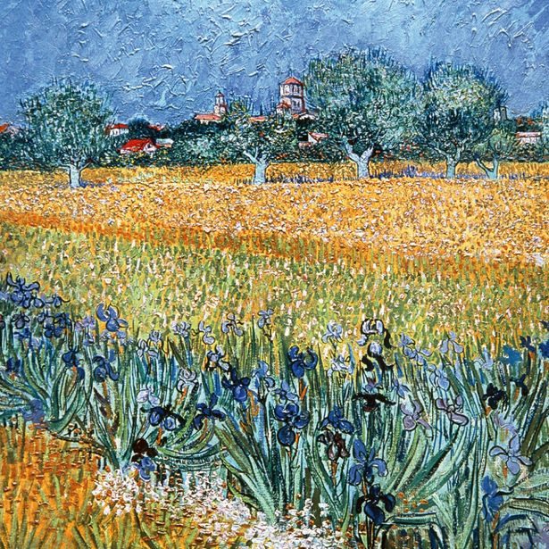 NOTIQUE Poznámkový kalendář Vincent van Gogh 2027, 30 x 30 cm