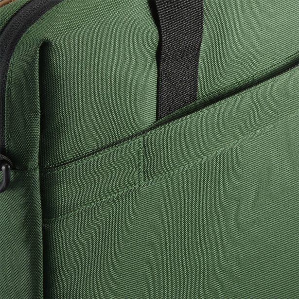 Hama Silvan, brašna na notebook, pro 40-41 cm (15,6-16,2"), recyklovaný polyester, béžová/zelená