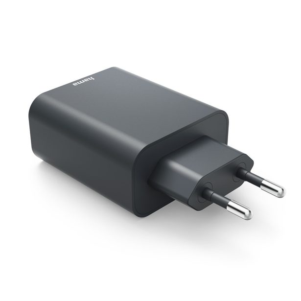 Hama rychlá USB nabíječka USB-C + USB-A, PD/QC, 45 W, Ecosential