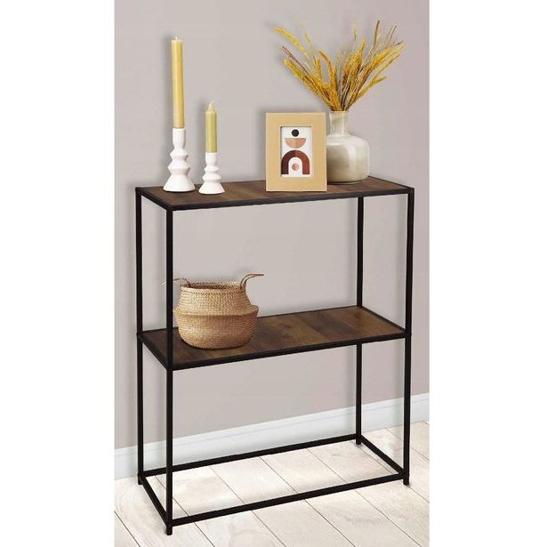 HOMESTYLING Úložný regál 2 police 85cm KO-DD1000560