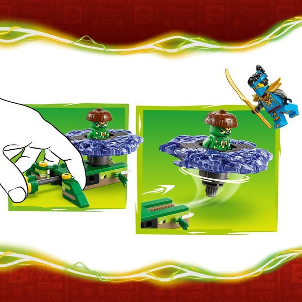 Nya vs. spinner zmutované příšery
