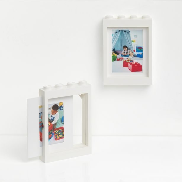 LEGO fotorámeček - bílá