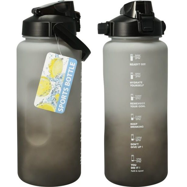 EXCELLENT HOUSEWARE Láhev sportovní MAXI 2 l černá KO-997100490cern