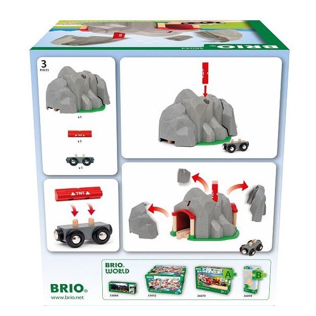 BRIO Vybuchující tunel