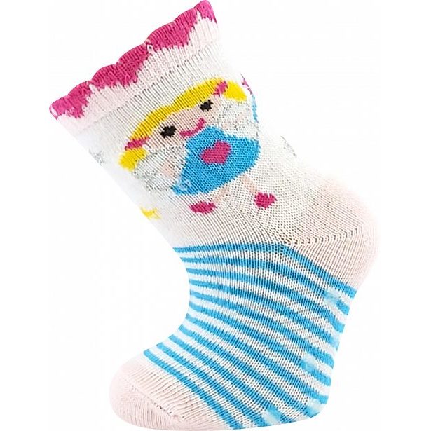 Dětské protiskluzové ponožky Filípek 02 ABS - mix B holka