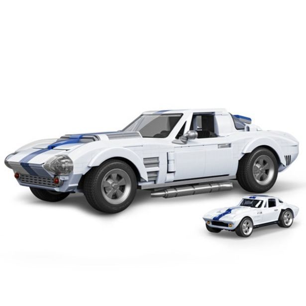 Mega Hot Wheels prémiová edice - Corvette